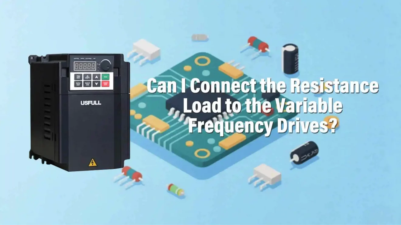 Puis-je connecter la charge de résistance aux entraînements à fréquence variable-1