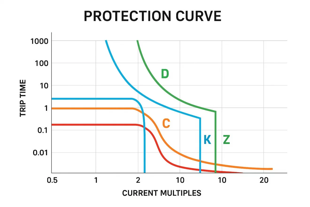 How to Select the Protection Curve for a Miniature Circuit Breaker-2