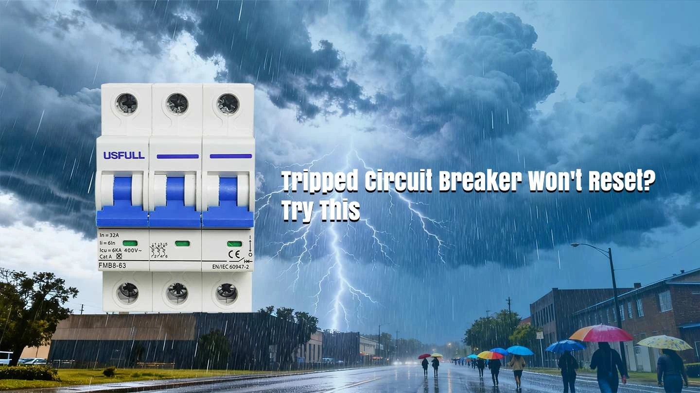 Tripped Circuit Breaker Won’t Reset Try This-1