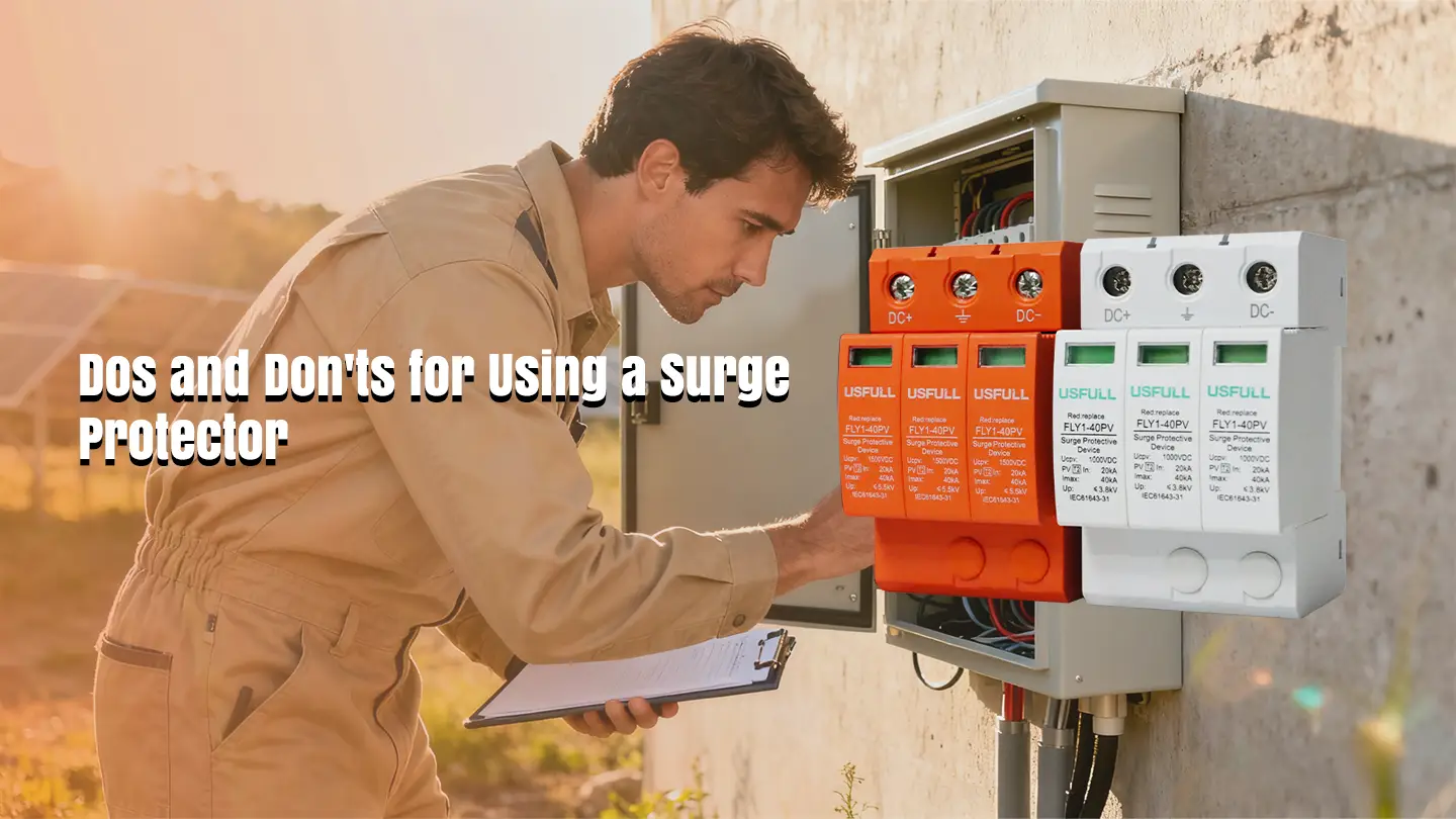 Dos and Don'ts for Using a Surge Protector