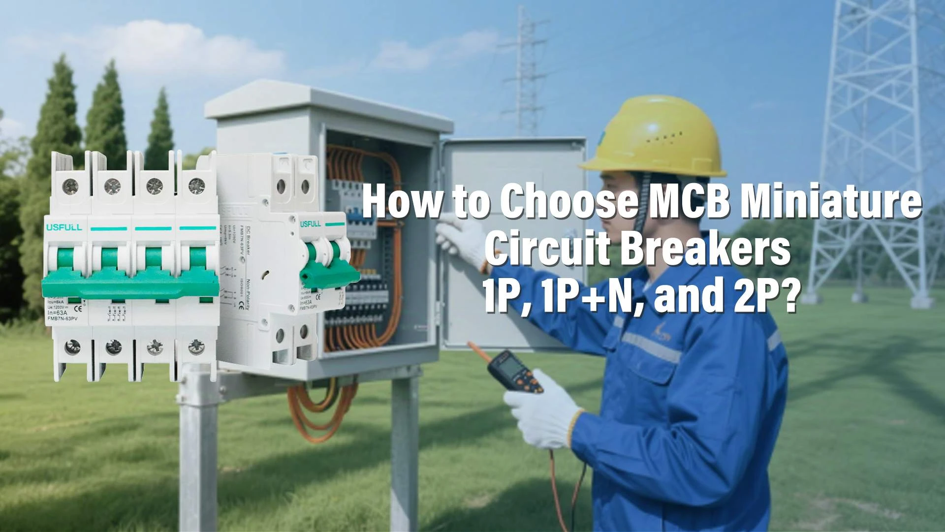 How to Choose MCB Miniature Circuit Breakers 1P, 1P + N, And 2P