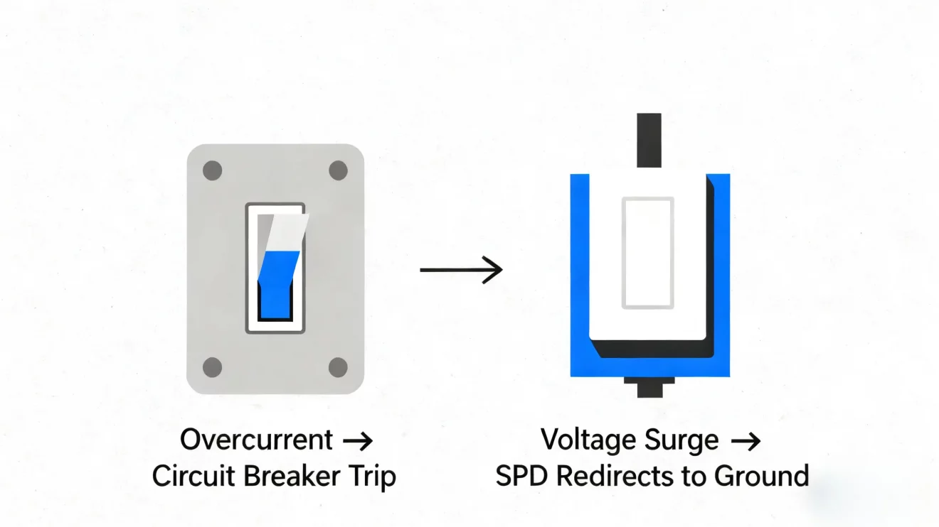 Surge Protect Device (SPD) vs. Circuit Breaker1