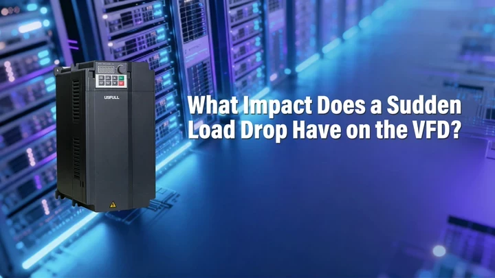 What Impact Does a Sudden Load Drop Have on the VFD-1